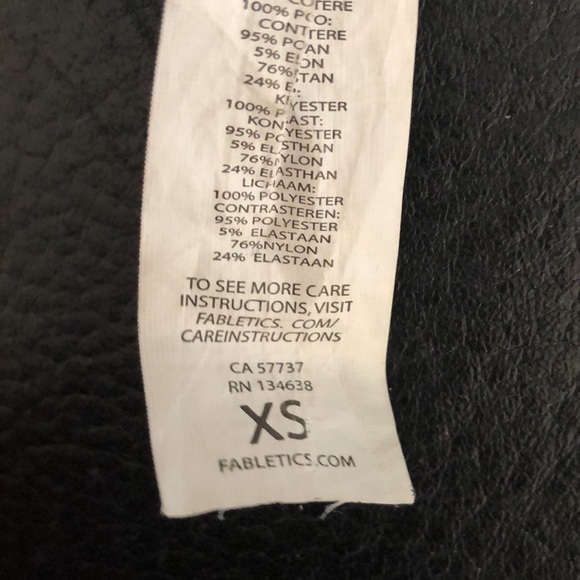 Fabletics Sports Bra x2 High Impact Ladies Size XS - Picture 6 of 7